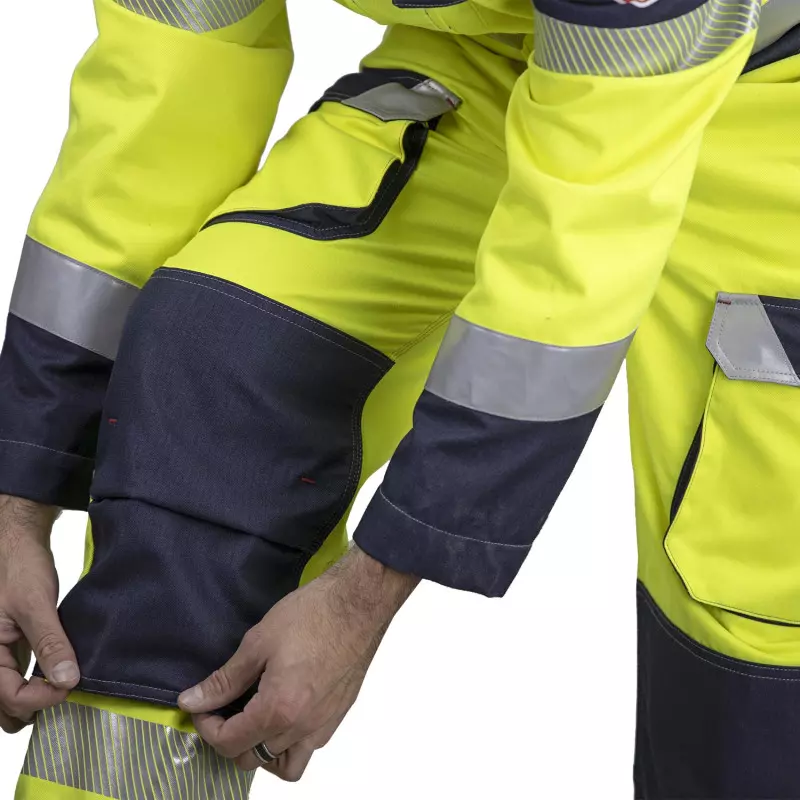 Combinaison ATEX haute visibilité Risk Authentic SILICIUM - LMA - 4150